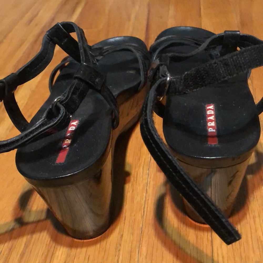 Prada Platform Sandals - image 3